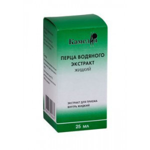 ПЕРЦА ВОДЯНОГО ЭКСТРАКТ ЖИДКИЙ 25МЛ. ФЛ. /КАМЕЛИЯ/ ПЕРЦА ВОДЯНОГО ЭКСТРАКТ ЖИДКИЙ 25МЛ. ФЛ. /КАМЕЛИЯ/