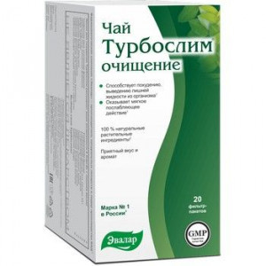 ТУРБОСЛИМ ЧАЙ ОЧИЩЕНИЕ 2Г. №20 ПАК. /ЭВАЛАР/ ТУРБОСЛИМ ЧАЙ ОЧИЩЕНИЕ 2Г. №20 ПАК. /ЭВАЛАР/