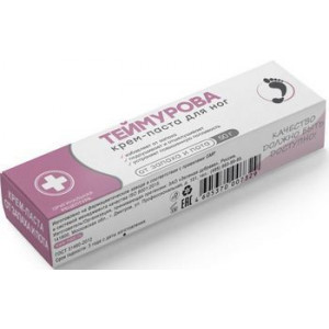 ZD ТЕЙМУРОВА КРЕМ-ПАСТА Д/НОГ П/ЗАПАХА 50Г. /ЗЕЛЕНАЯ ДУБРАВА/ ZD ТЕЙМУРОВА КРЕМ-ПАСТА Д/НОГ П/ЗАПАХА 50Г. /ЗЕЛЕНАЯ ДУБРАВА/