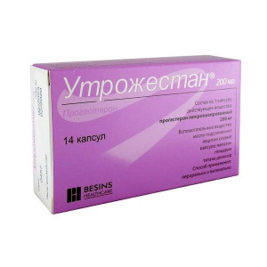 УТРОЖЕСТАН 200МГ. №14 КАПС. /БЕЗЕН/ УТРОЖЕСТАН 200МГ. №14 КАПС. /БЕЗЕН/