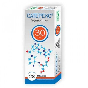 САТЕРЕКС 30МГ. №28 ТАБ. П/П/О /ФАРМАСИНТЕЗ/САТЕРЕКС/ САТЕРЕКС 30МГ. №28 ТАБ. П/П/О /ФАРМАСИНТЕЗ/САТЕРЕКС/