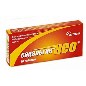 СЕДАЛЬГИН НЕО №10 ТАБ. /БАЛКАН ФАРМА/ СЕДАЛЬГИН НЕО №10 ТАБ. /БАЛКАН ФАРМА/