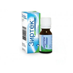 ЗИРТЕК 10МГ/МЛ. 20МЛ. КАПЛИ Д/ПРИЕМА ВНУТРЬ ФЛ. /ЮСБ ФАРШИМ/ ЗИРТЕК 10МГ/МЛ. 20МЛ. КАПЛИ Д/ПРИЕМА ВНУТРЬ ФЛ. /ЮСБ ФАРШИМ/