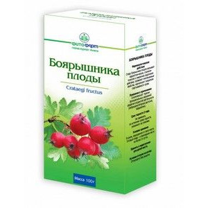 БОЯРЫШНИКА ПЛОДЫ 100Г. /ФИТОФАРМ ПКФ/ БОЯРЫШНИКА ПЛОДЫ 100Г. /ФИТОФАРМ ПКФ/