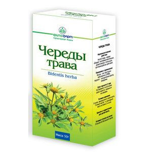 ЧЕРЕДЫ ТРАВА 50Г. /ФИТОФАРМ ПКФ/ ЧЕРЕДЫ ТРАВА 50Г. /ФИТОФАРМ ПКФ/