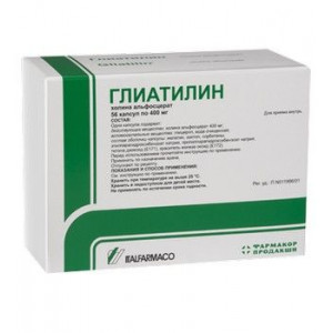ГЛИАТИЛИН 400МГ. №56 КАПС. /ИТАЛФАРМАКО/ ГЛИАТИЛИН 400МГ. №56 КАПС. /ИТАЛФАРМАКО/