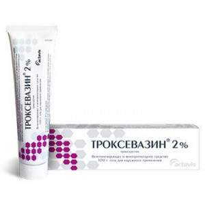 ТРОКСЕВАЗИН 2% 100Г. ГЕЛЬ Д/НАРУЖ.ПРИМ. ТУБА /БАЛКАН ФАРМА/ ТРОКСЕВАЗИН 2% 100Г. ГЕЛЬ Д/НАРУЖ.ПРИМ. ТУБА /БАЛКАН ФАРМА/