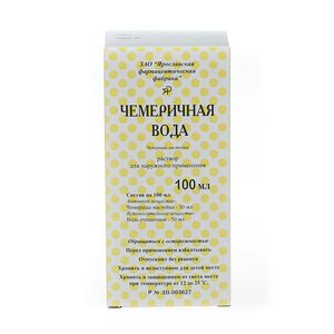 ЧЕМЕРИЧНАЯ ВОДА 100МЛ. Р-Р Д/НАРУЖ.ПРИМ. ФЛ. /ЯРОСЛАВСКАЯ ФФ/ ЧЕМЕРИЧНАЯ ВОДА 100МЛ. Р-Р Д/НАРУЖ.ПРИМ. ФЛ. /ЯРОСЛАВСКАЯ ФФ/