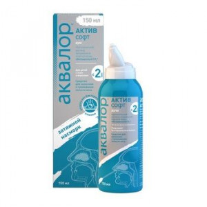 АКВАЛОР АКТИВ СОФТ 150МЛ. НАЗАЛ.ДУШ АКВАЛОР АКТИВ СОФТ 150МЛ. НАЗАЛ.ДУШ