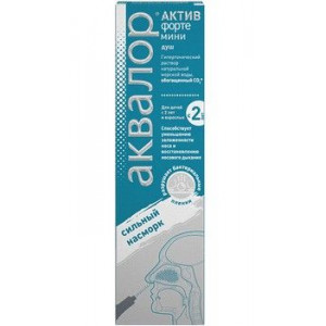 АКВАЛОР АКТИВ ФОРТЕ МИНИ 50МЛ. НАЗАЛ.ДУШ АКВАЛОР АКТИВ ФОРТЕ МИНИ 50МЛ. НАЗАЛ.ДУШ