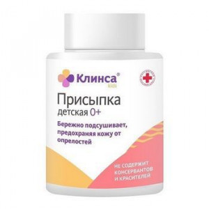 КЛИНСА ПРИСЫПКА ДЕТ. 50Г. КЛИНСА ПРИСЫПКА ДЕТ. 50Г.