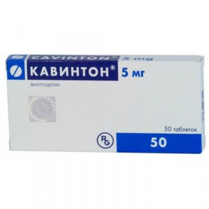 КАВИНТОН 5МГ. №50 ТАБ. /ГЕДЕОН РИХТЕР/ КАВИНТОН 5МГ. №50 ТАБ. /ГЕДЕОН РИХТЕР/