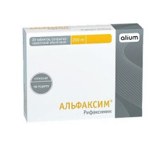 АЛЬФАКСИМ 200МГ. №20 ТАБ. П/П/О /ОБОЛЕНСКОЕ/