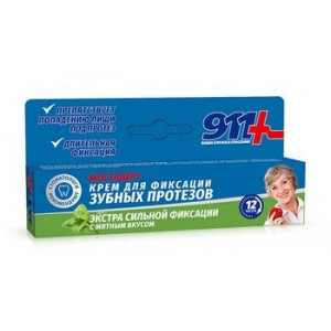 911-МОСТАДЕН КРЕМ Д/ФИКС. ЗУБ.ПРОТЕЗОВ ЭКСТРАСИЛЬН. МЯТА 40МЛ. 911-МОСТАДЕН КРЕМ Д/ФИКС. ЗУБ.ПРОТЕЗОВ ЭКСТРАСИЛЬН. МЯТА 40МЛ.