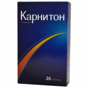 КАРНИТОН 1Г. №20 ТАБ. (БАД) /ВНЕШТОРГФАРМА/ КАРНИТОН 1Г. №20 ТАБ. (БАД) /ВНЕШТОРГФАРМА/