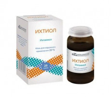 ИХТИОЛОВАЯ 20% 25Г. МАЗЬ Д/НАРУЖ.ПРИМ. БАНКА /УСОЛЬЕ-СИБИРСКОЕ ХФ/