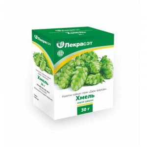 ДАРЫ ПРИРОДЫ ЧАЙН.НАПИТОК ХМЕЛЯ ШИШКИ 30Г. /ЛЕКРА-СЭТ/ ДАРЫ ПРИРОДЫ ЧАЙН.НАПИТОК ХМЕЛЯ ШИШКИ 30Г. /ЛЕКРА-СЭТ/