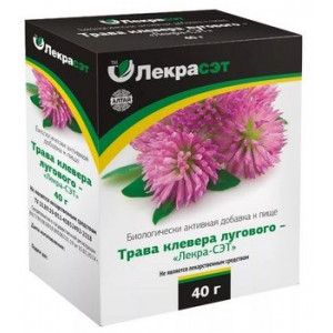 КЛЕВЕР ЛУГОВОЙ 40Г. ТРАВА /ЛЕКРА-СЭТ/ КЛЕВЕР ЛУГОВОЙ 40Г. ТРАВА /ЛЕКРА-СЭТ/