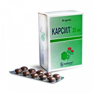 КАРСИЛ 35МГ. №80 ТАБ. П/О КАРСИЛ 35МГ. №80 ТАБ. П/О