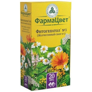 ФИТОГЕПАТОЛ СБОР №3 ЖЕЛЧЕГОН. 2Г. №20 /КРАСНОГОРСК/ ФИТОГЕПАТОЛ СБОР №3 ЖЕЛЧЕГОН. 2Г. №20 /КРАСНОГОРСК/