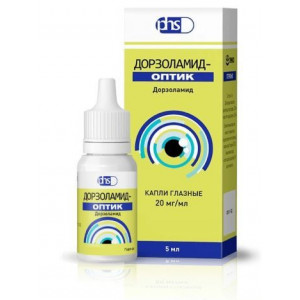 ДОРЗОЛАМИД-ОПТИК 20МГ/МЛ. 5МЛ. №1 ГЛ.КАПЛИ ФЛ. /ЛЕККО/ ДОРЗОЛАМИД-ОПТИК 20МГ/МЛ. 5МЛ. №1 ГЛ.КАПЛИ ФЛ. /ЛЕККО/