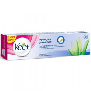 ВИТ КРЕМ Д/ДЕПИЛ. Д/ЧУВСТВ. КОЖИ АЛОЭ ВЕРА 100МЛ. ТУБА [VEET]