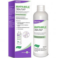 МИРАМЕД ЭВАЛАР 0,01% 150МЛ. Р-Р Д/МЕСТ. И НАРУЖ.ПРИМ. ФЛ. +НАСАДКА-РАСПЫЛИТЕЛЬ /ЭВАЛАР/