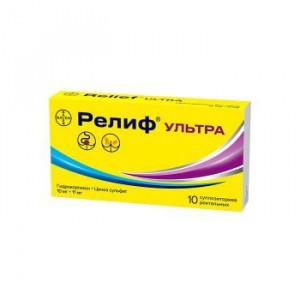РЕЛИФ УЛЬТРА 10МГ.+11МГ. №10 СУПП. РЕКТ. РЕЛИФ УЛЬТРА 10МГ.+11МГ. №10 СУПП. РЕКТ.