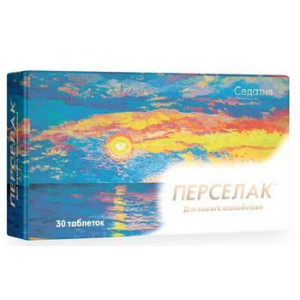 ПЕРСЕЛАК СЕДАТИВ 600МГ. №30 ТАБ. ПЕРСЕЛАК СЕДАТИВ 600МГ. №30 ТАБ.