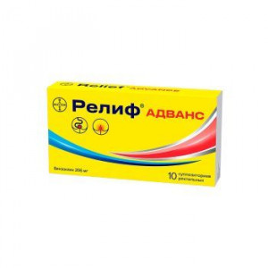 РЕЛИФ АДВАНС 206МГ. №10 СУПП. РЕКТ. РЕЛИФ АДВАНС 206МГ. №10 СУПП. РЕКТ.