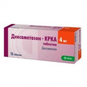 ДЕКСАМЕТАЗОН-КРКА 4МГ. №10 ТАБ. /KRKA/ ДЕКСАМЕТАЗОН-КРКА 4МГ. №10 ТАБ. /KRKA/