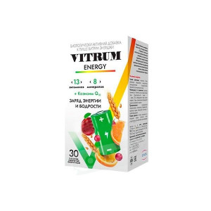 ВИТРУМ ЭНЕРДЖИ 1400МГ. №30 ТАБ. ВИТРУМ ЭНЕРДЖИ 1400МГ. №30 ТАБ.