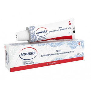 МОМЕЙД 0,1% 15Г. КРЕМ Д/НАРУЖ.ПРИМ. ТУБА /ГЛЕНМАРК/ МОМЕЙД 0,1% 15Г. КРЕМ Д/НАРУЖ.ПРИМ. ТУБА /ГЛЕНМАРК/