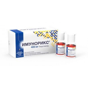 ИМУНОРИКС 400МГ. 7МЛ. №10 Р-Р Д/ПРИЕМА ВНУТРЬ ФЛ. ИМУНОРИКС 400МГ. 7МЛ. №10 Р-Р Д/ПРИЕМА ВНУТРЬ ФЛ.