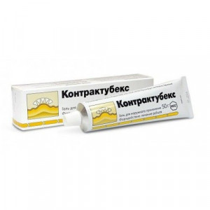 КОНТРАКТУБЕКС 50Г. ГЕЛЬ Д/НАРУЖ.ПРИМ. ТУБА КОНТРАКТУБЕКС 50Г. ГЕЛЬ Д/НАРУЖ.ПРИМ. ТУБА
