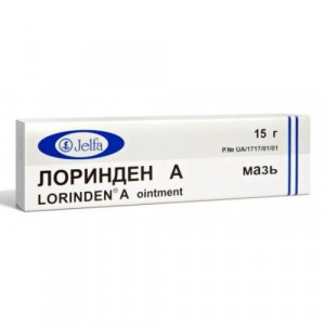 ЛОРИНДЕН А 15Г. №1 МАЗЬ Д/НАРУЖ.ПРИМ. ТУБА ЛОРИНДЕН А 15Г. №1 МАЗЬ Д/НАРУЖ.ПРИМ. ТУБА