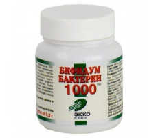 БИФИДУМБАКТЕРИН-1000 300МГ. №30 ТАБ. /ЭККО ПЛЮС/