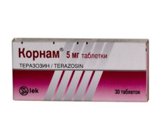 КОРНАМ 5МГ. №30 ТАБ. /ЛЕК/