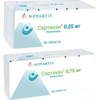 СЕРТИКАН 0,75МГ. №60 ТАБ. /НОВАРТИС/