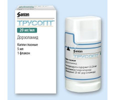 ТРУСОПТ 2% 5МЛ. ГЛ.КАПЛИ ФЛ. /МЕРК ШАРП/САНТЭН/