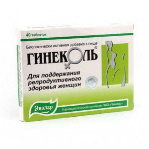 ГИНЕКОЛЬ 240МГ. №40 ТАБ. П/О /ЭВАЛАР/ ГИНЕКОЛЬ 240МГ. №40 ТАБ. П/О /ЭВАЛАР/