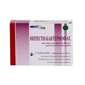 ИНТЕСТИ-БАКТЕРИОФАГ 20МЛ. №4 Р-Р Д/ПРИЕМА ВНУТРЬ ФЛ. ИНТЕСТИ-БАКТЕРИОФАГ 20МЛ. №4 Р-Р Д/ПРИЕМА ВНУТРЬ ФЛ.