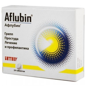 АФЛУБИН №24 ТАБ. ПОДЪЯЗЫЧ. ГОМЕОПАТ. АФЛУБИН №24 ТАБ. ПОДЪЯЗЫЧ. ГОМЕОПАТ.