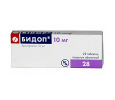 БИДОП 10МГ. №28 ТАБ. П/О /ГЕДЕОН РИХТЕР/