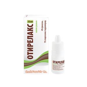 ОТИРЕЛАКС 17,1Г. 15МЛ. УШНЫЕ КАПЛИ ФЛ./КАП. ОТИРЕЛАКС 17,1Г. 15МЛ. УШНЫЕ КАПЛИ ФЛ./КАП.