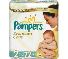 ПАМПЕРС ПОДГУЗН. ПРЕМИУМ МИНИ 3-6КГ №72 [PAMPERS]