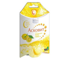 АСКОВИТ 1000МГ. №10 ЛИМОН ШИП.ТАБ.