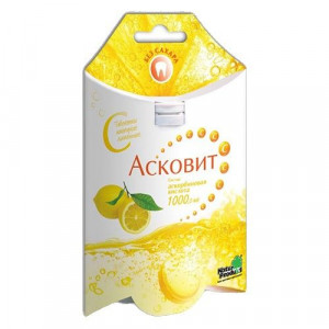 АСКОВИТ 1000МГ. №10 ЛИМОН ШИП.ТАБ. АСКОВИТ 1000МГ. №10 ЛИМОН ШИП.ТАБ.