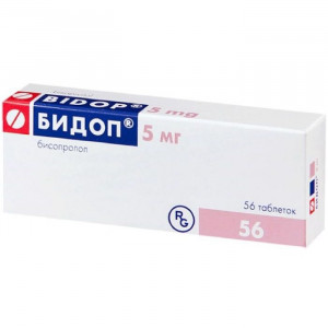 БИДОП 5МГ. №56 ТАБ. П/О /ГЕДЕОН РИХТЕР/ БИДОП 5МГ. №56 ТАБ. П/О /ГЕДЕОН РИХТЕР/