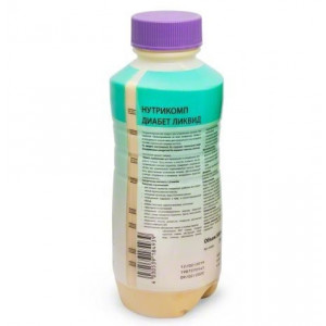НУТРИКОМП ДИАБЕТ ЛИКВИД НЕЙТР. ВКУС 500МЛ. БУТ.ПЛ. НУТРИКОМП ДИАБЕТ ЛИКВИД НЕЙТР. ВКУС 500МЛ. БУТ.ПЛ.